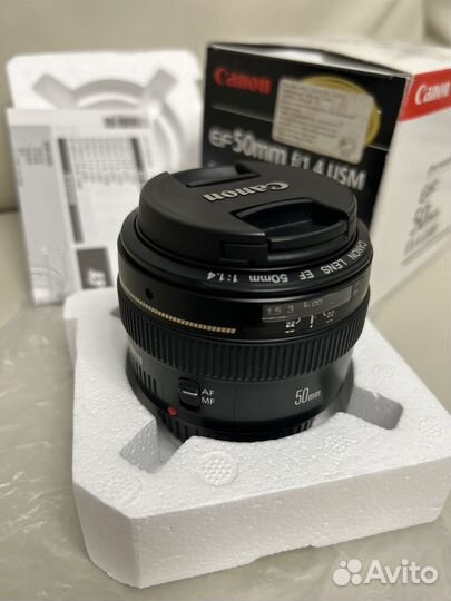 Canon ef 50mm 1.4 как новый