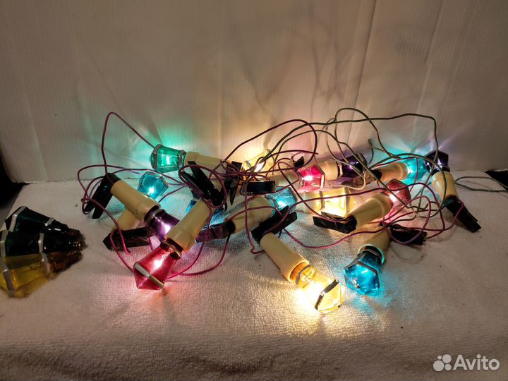 Елочная гирлянда СССР 