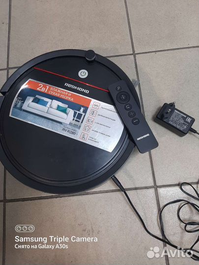 Робот пылесос redmond rv280 без батареи