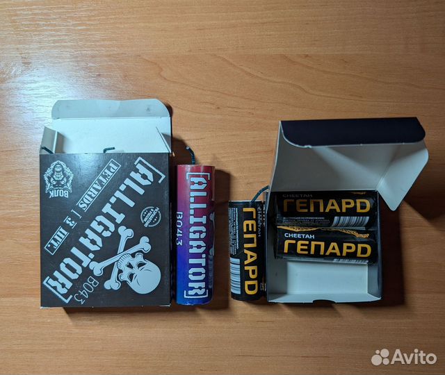 Мощные петарды Alligator и Gepard