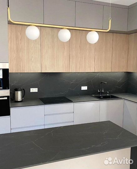 Кухня с островом от производителя на заказ