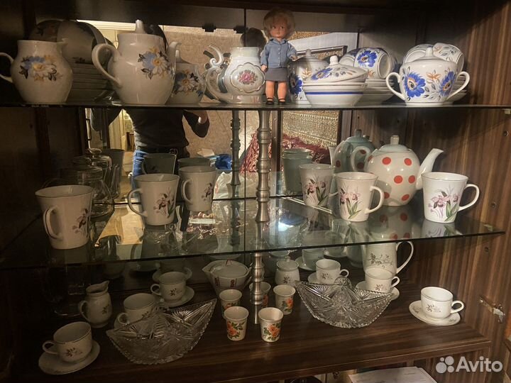 Хрустальная посуда СССР