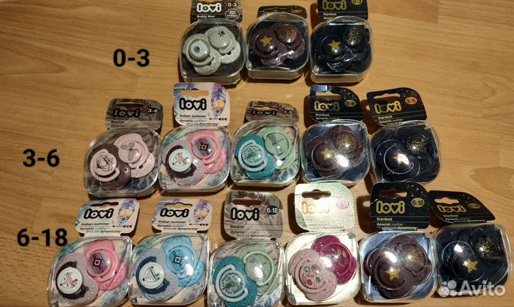 Соски Avent+nighttime, Lovi, Dr browns