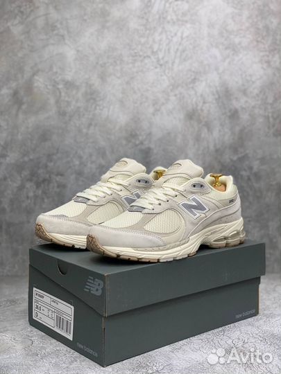 Кроссовки New Balance 2002 R Blue/ Beige ориг.кач