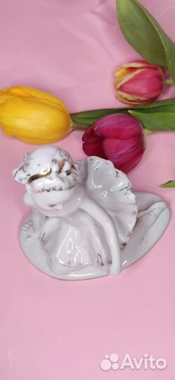 Статуэтка фарфоровая СССР юная Балерина лфз