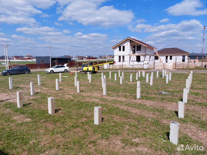 Жб сваи. Забивка свай под фундамент