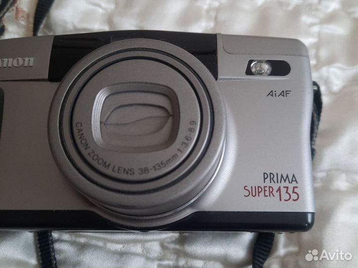 Пленочный фотоаппарат canon prima super 135