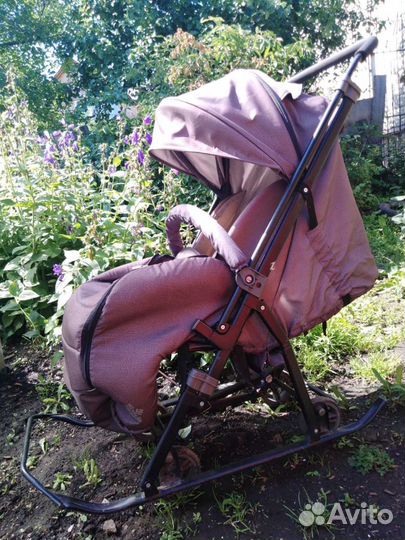 Коляска санки