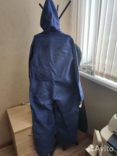 Комбинизон байковый теплый с капюшоном советский