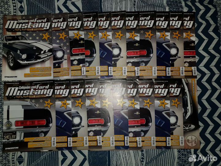Ford mustang 1967 shelby gt-500 deagostini