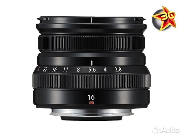 Объектив Fujifilm Fujinon XF 16mm f/2.8R WR Black