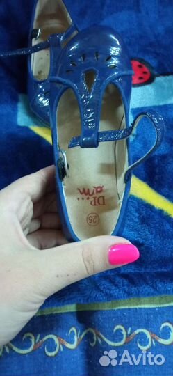 Туфли для девочки 25