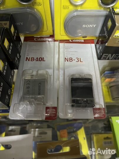 Аккумулятор Canon, Nikon, Sony, Panasonic