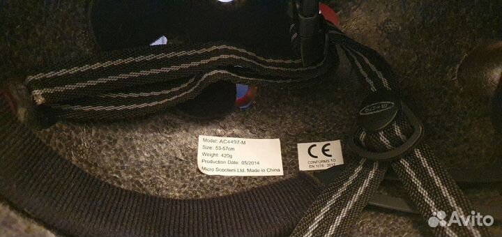 Шлем micrо scooters, размер 53-57