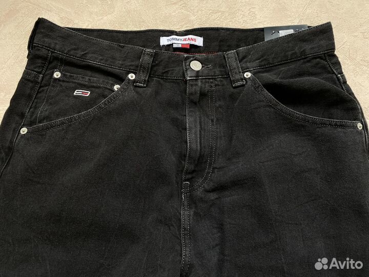 Джинсы мужские Tommy Jeans чёрные новые