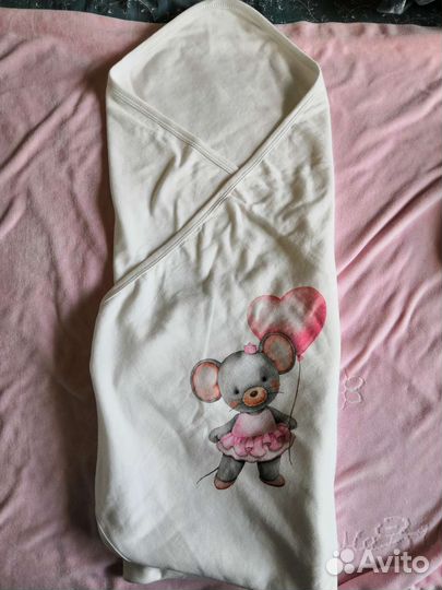 Комплект на выписку для девочки весна