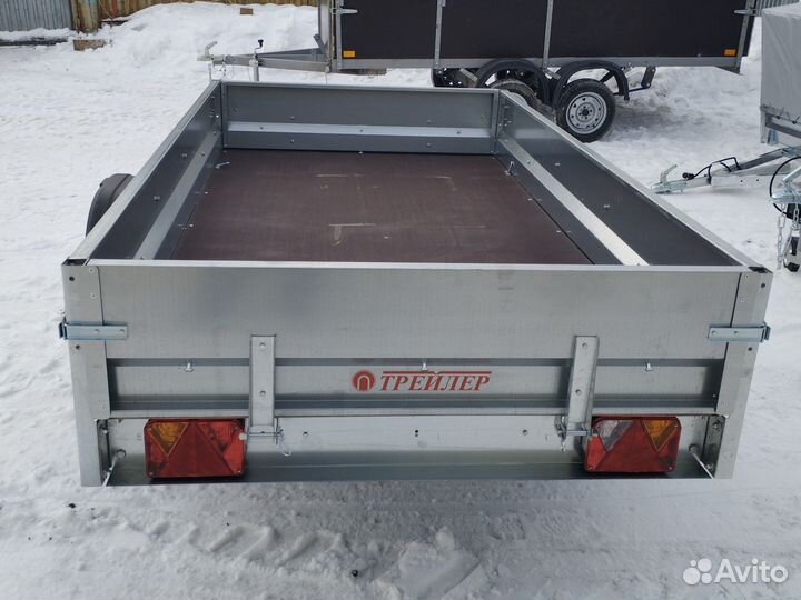 Прицеп оцинкованный легковой трейлер 2.6*1.3