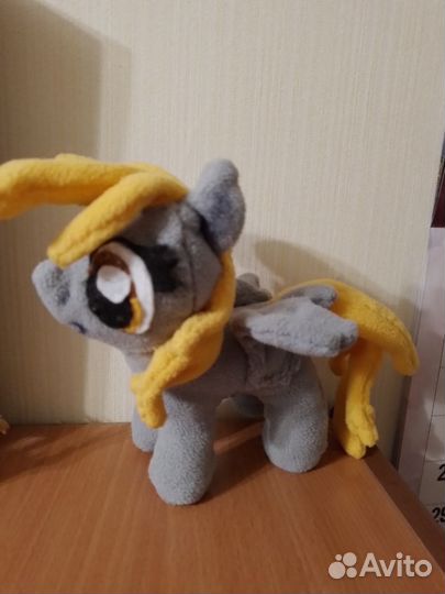 Мягкая игрушка my little pony handmade Derpy