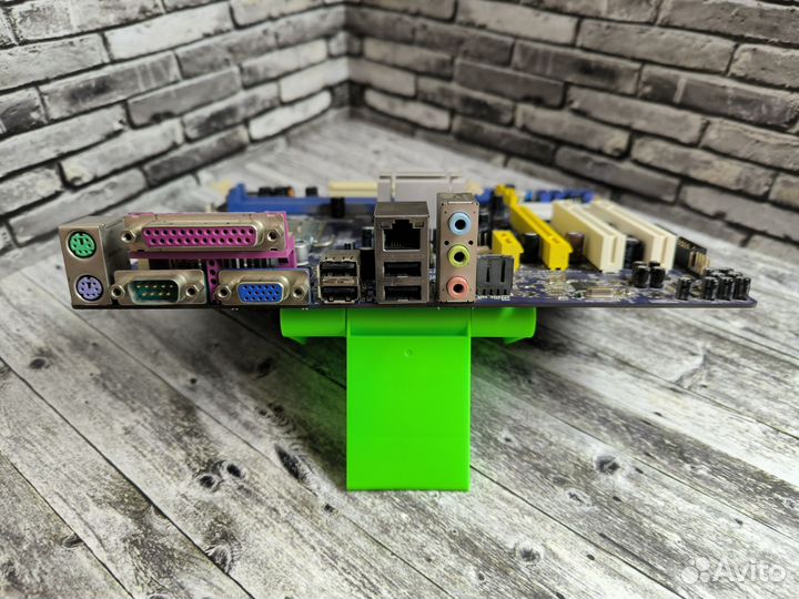 Комплект мат.плата+проц+кулер+оперативка ddr2