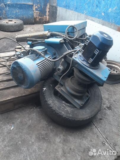 Тельфер урюпинский г/п10т.6.3м.Кран-балка таль