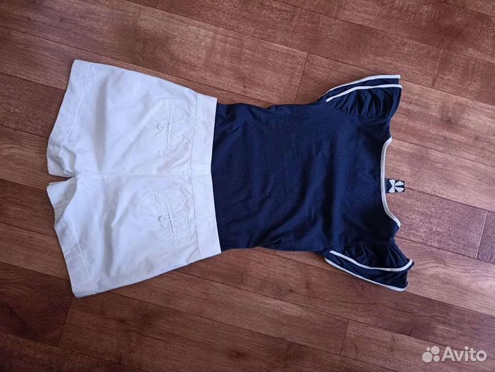 Белые Шорты sela 42 хлопок