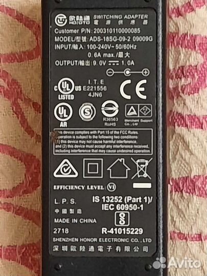 Блок питанияЗарядка для настольного терминала