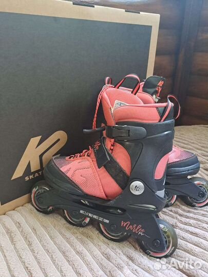 Роликовые коньки детские раздвижные