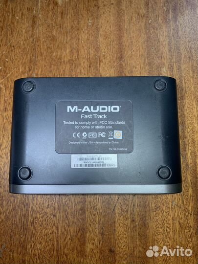 Звуковая карта M audio fast track