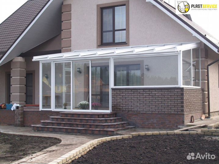 Пластиковые окна Rehau, остекление террас, беседок