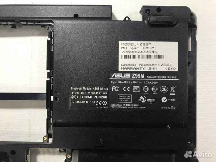 Поддон для asus Z99M