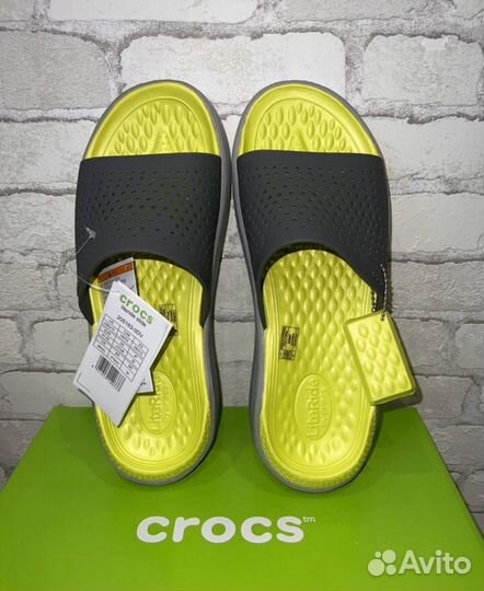 Шлепанцы мужские crocs Literide 41,42,43,44