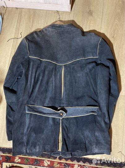 Пиджак кожаный янкер тирольский большой размер