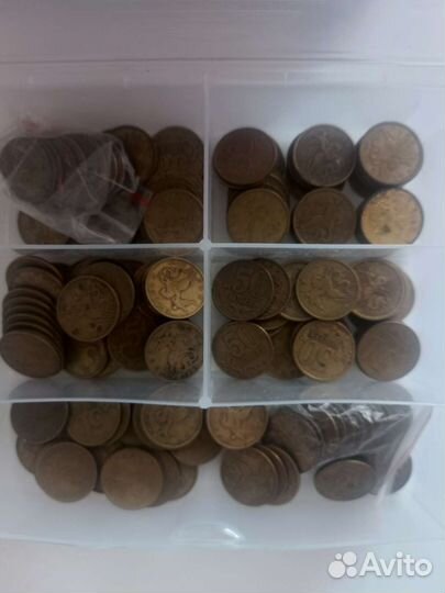 Монеты 10 копеек погодовка