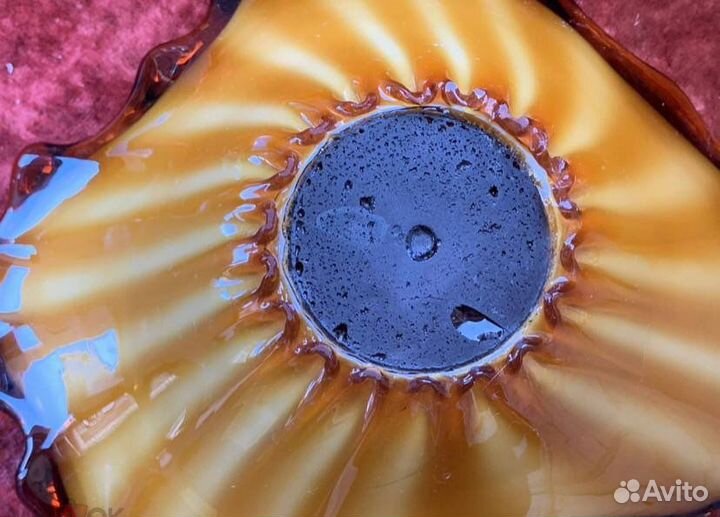 Ваза для фруктов стекло СССР