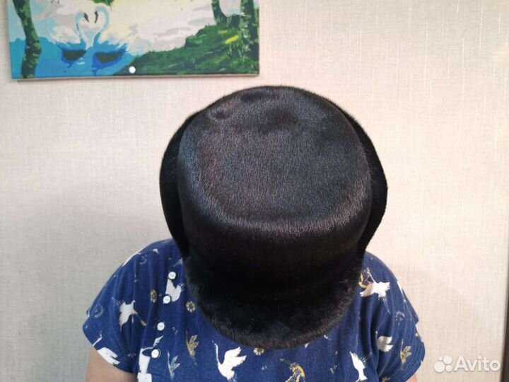 Шапка мужская из нерпы