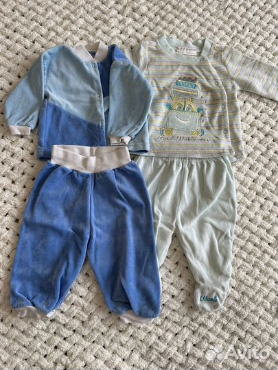 Вещи пакетом на мальчика 62- 74