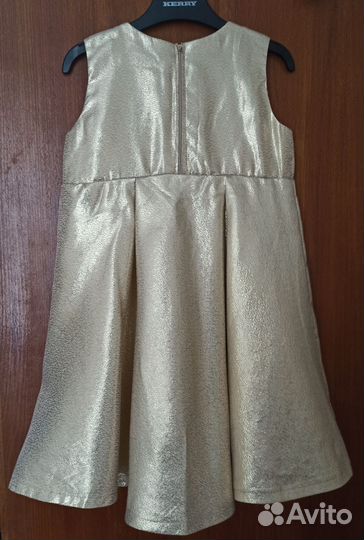 Платье нарядное из парчи от 2,5 до 5 лет