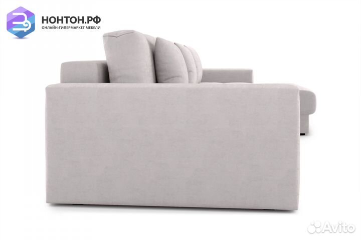 Диван угловой тик-так Монарх М2О1 бежевый