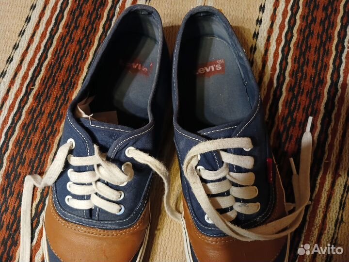 Кеды мужские, levis, 44 р.,синие