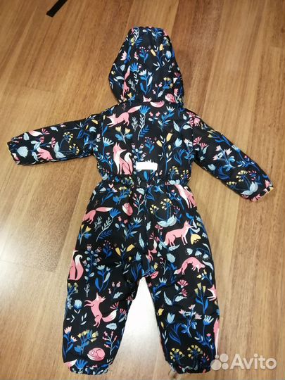 Зимний комбинезон для девочки 86