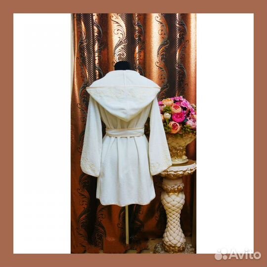 Халат Турция S-M 42-44 махровый