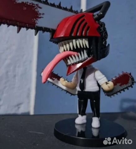 Аниме фигурки человек бензопила