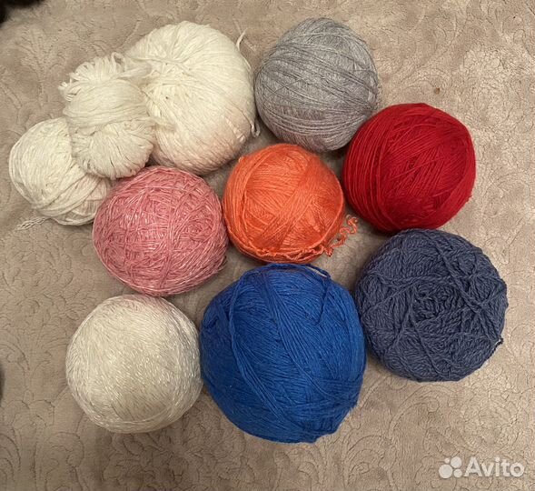 Пряжа разная
