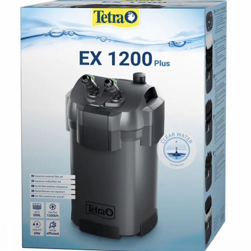 Внешний аквариумный фильтр Tetra EX 1200 Plus