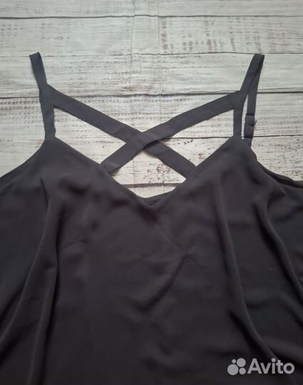 58-60 размер, майка/блузка шифоновая Torrid, США