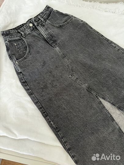 Джинсовая юбка zara xs