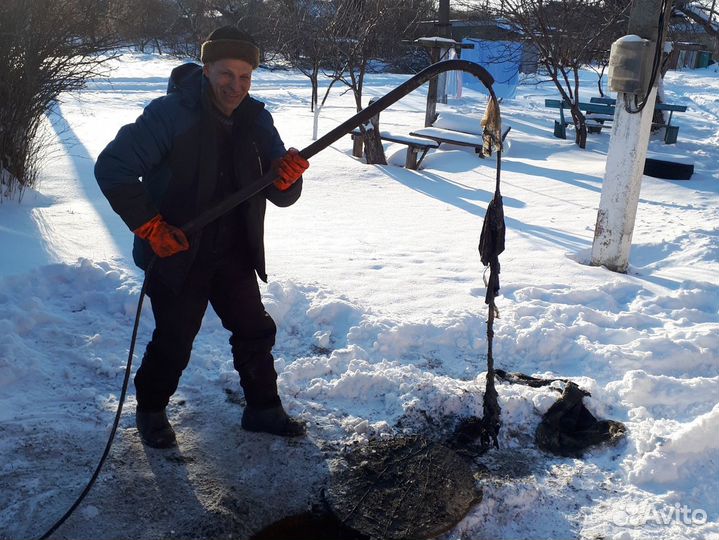 Прочистка канализации и устранение засоров