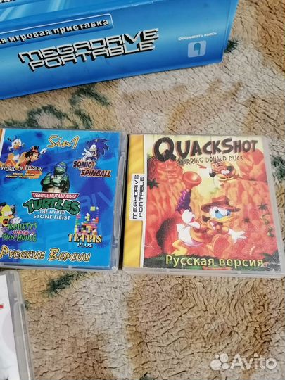 Картриджи /игры на приставку megadrive portable