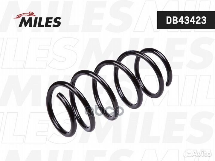 Пружина подвески renault kangoo II 08- пер