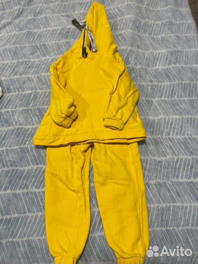 Огромный пакет с вещами на девочку 98